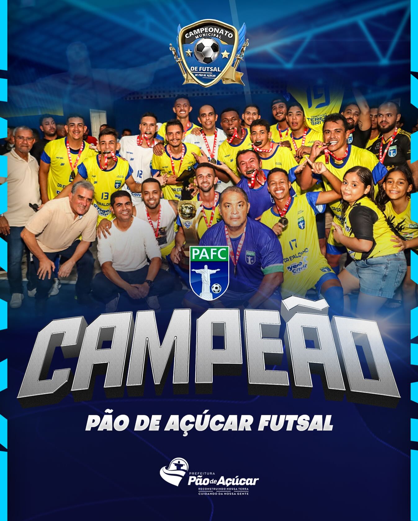 Pão de Açúcar Futsal é campeã municipal de Futsal 2024